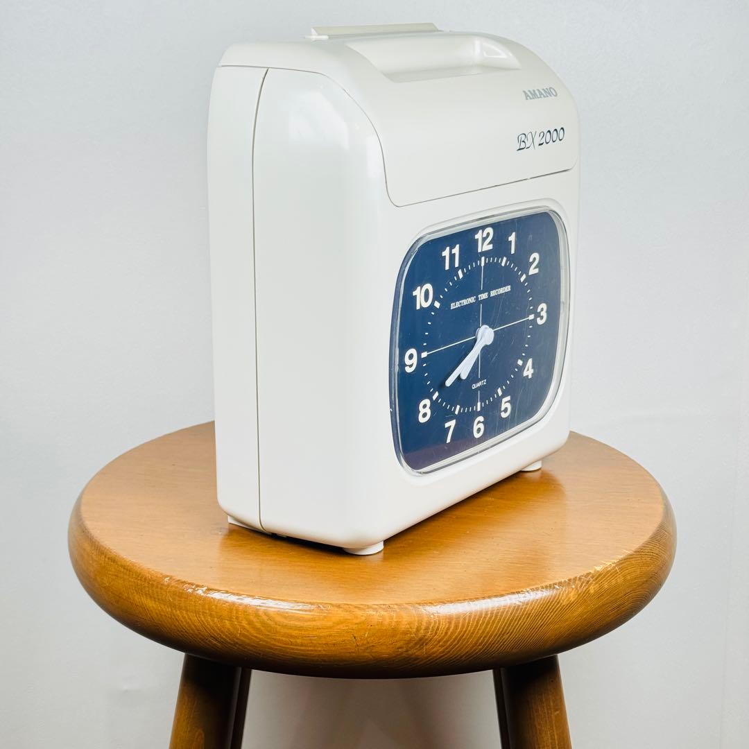 【美品】AMANO BX2000 電子タイムレコーダー