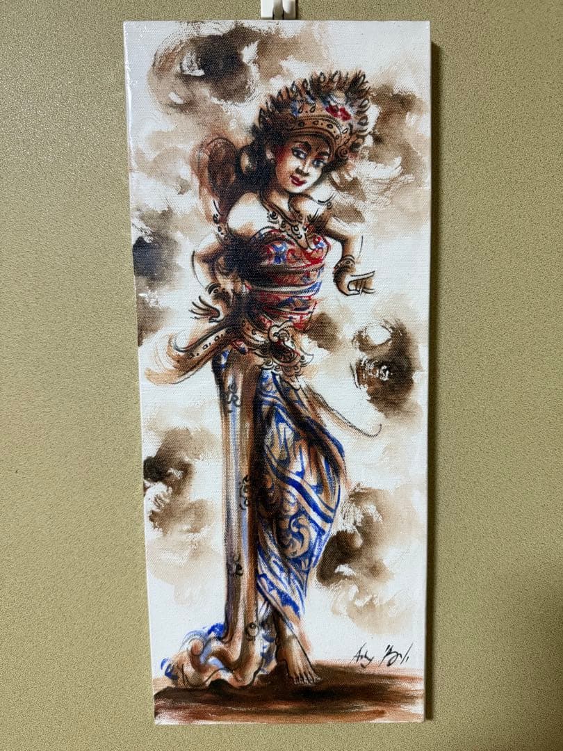 バリ舞踊の絵画