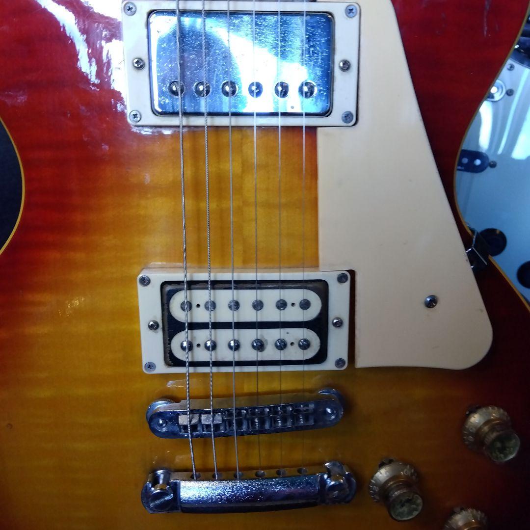 レスポールタイプ …レッドチェリー サンバーストトラ目…1977年グレコ