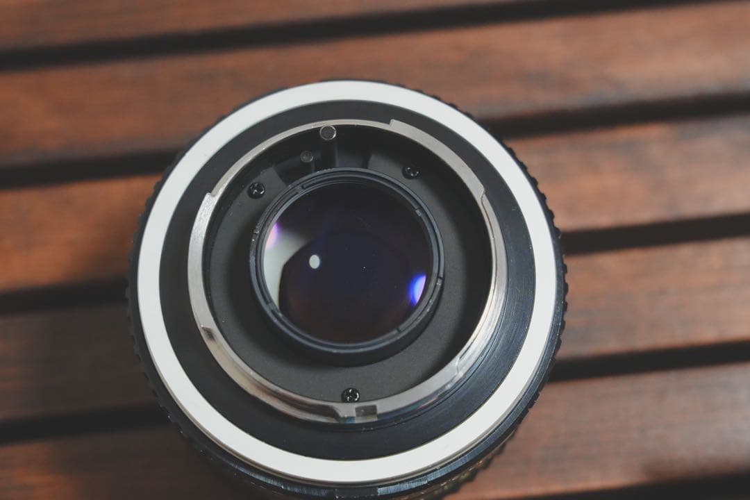 美品MINOLTA MC ROKKOR-PF 50mm F1.7 アダプタ付き