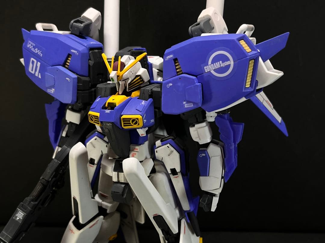 改造ガンプラ　塗装済み完成品　hgスペリオルガンダム　sガンダム