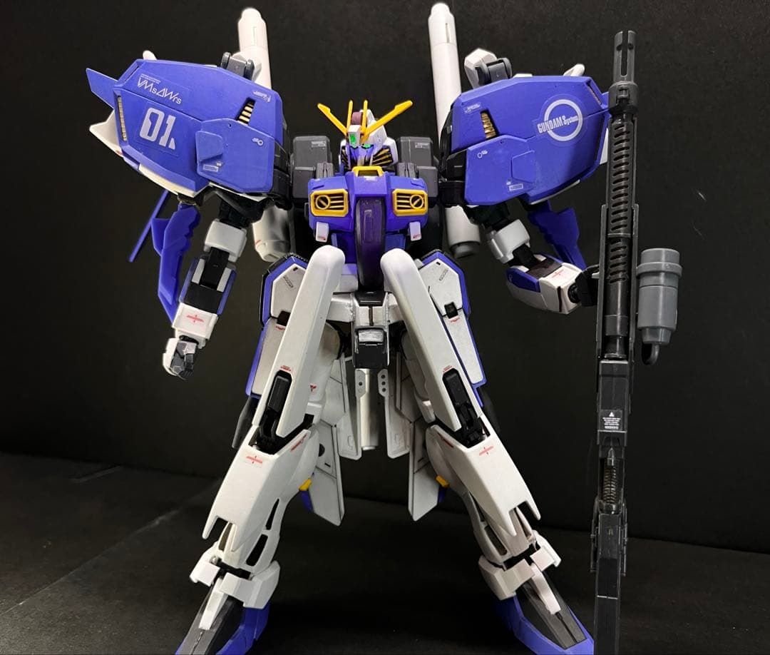 改造ガンプラ　塗装済み完成品　hgスペリオルガンダム　sガンダム