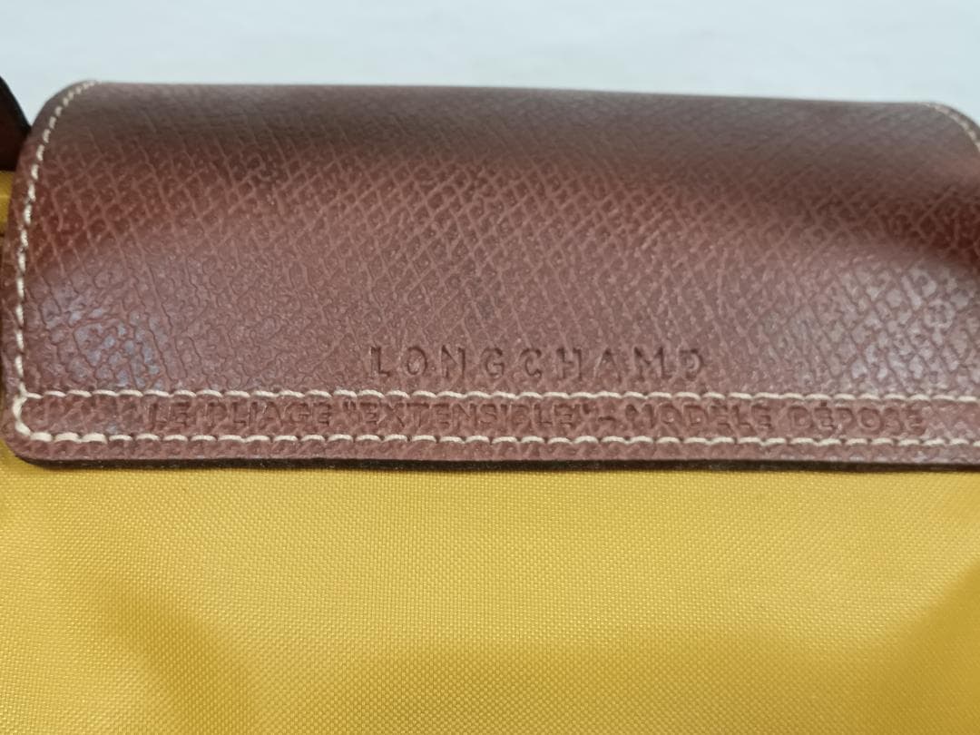未使用　LONGCHAMP　２WAY拡張式　ボストンバッグ　トラベルバッグ