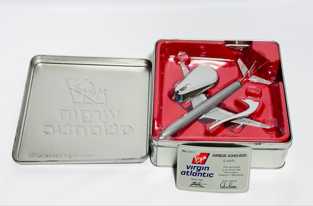 航空機・ヘリコプター Gemini 1/400 A340-600 virgin atlanti
