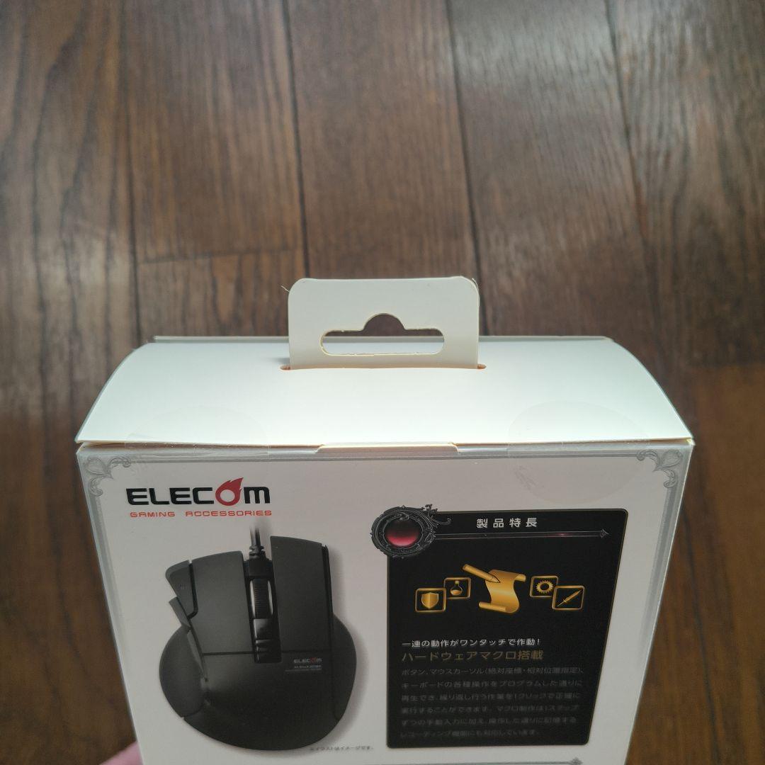 新品未使用未開封ELECOM MMOマウス M-DUX30BK ブラック