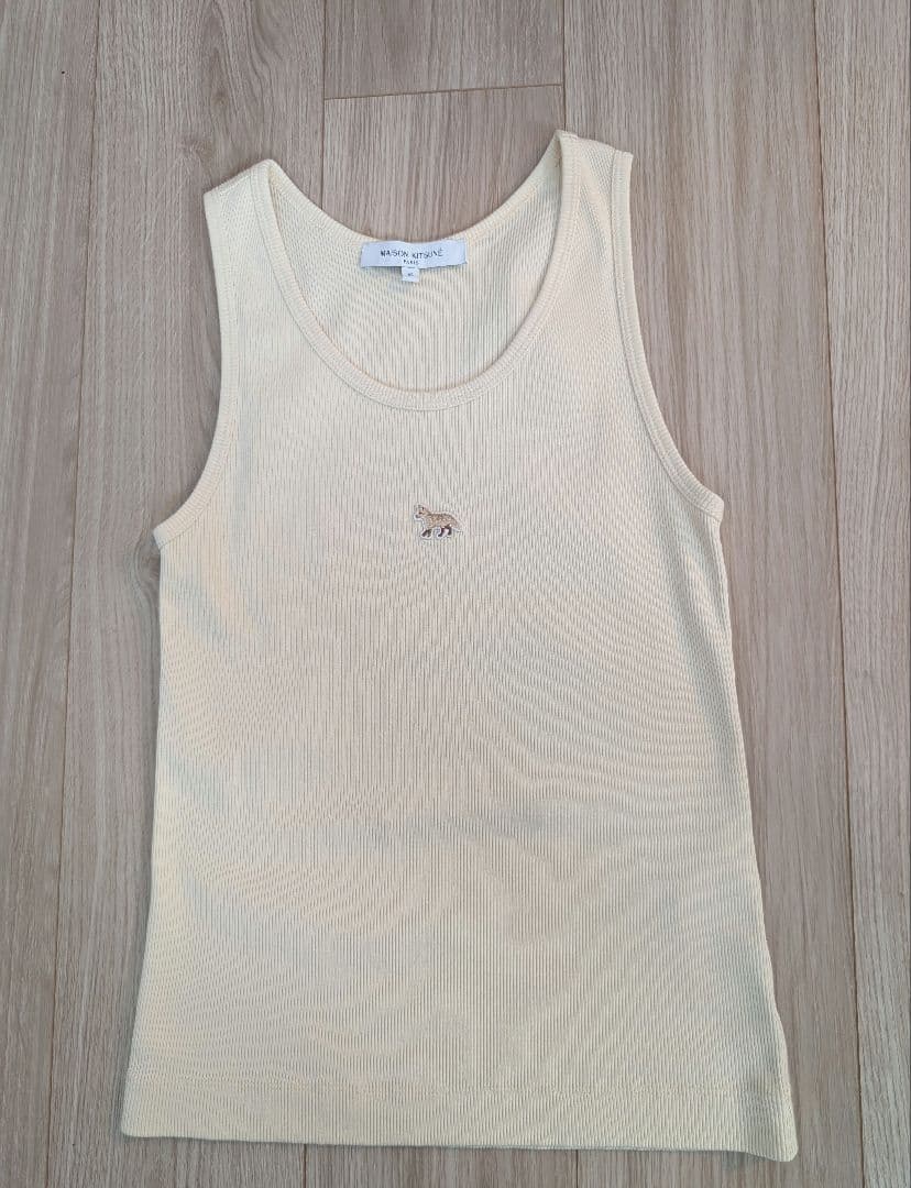 週末値下げ新品★MAISON KITSUNÉ ベビーフォックスタンクトップ XS