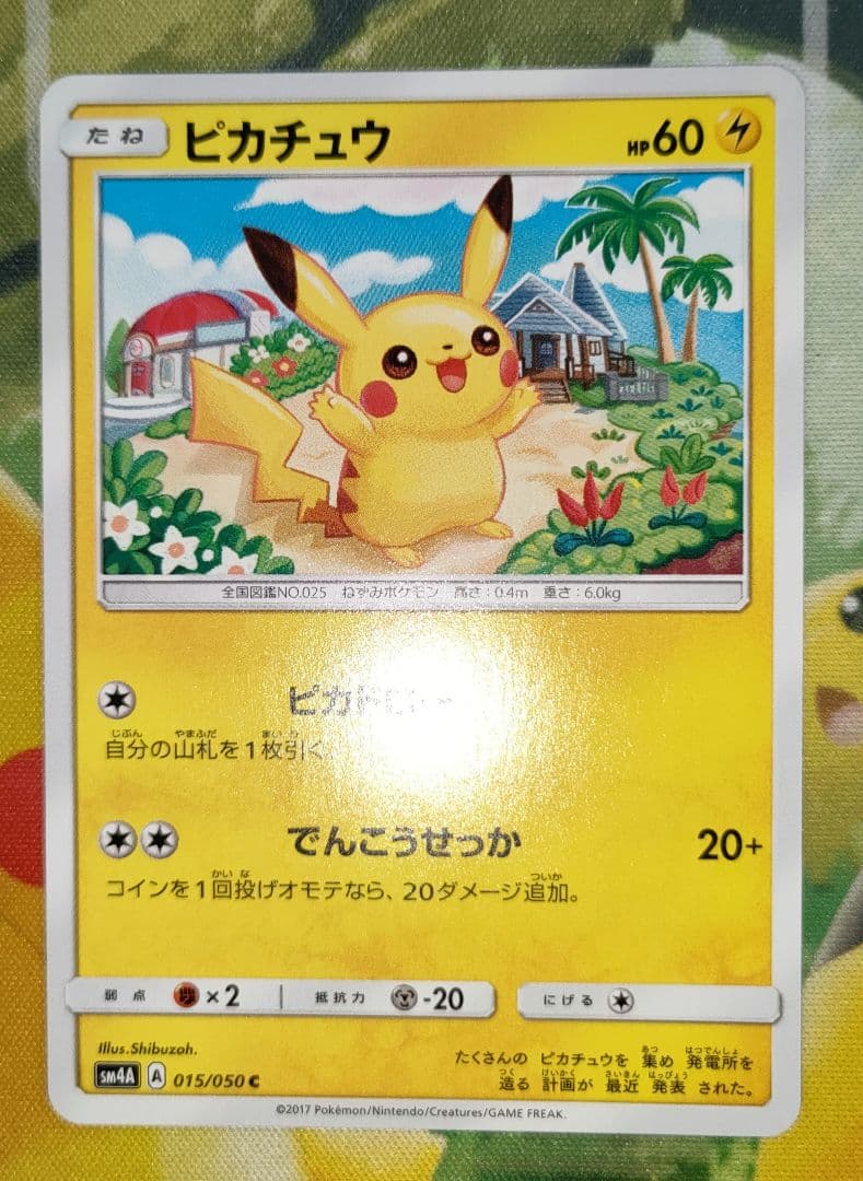 ピカチュウ　015/050C　超次元の暴獣