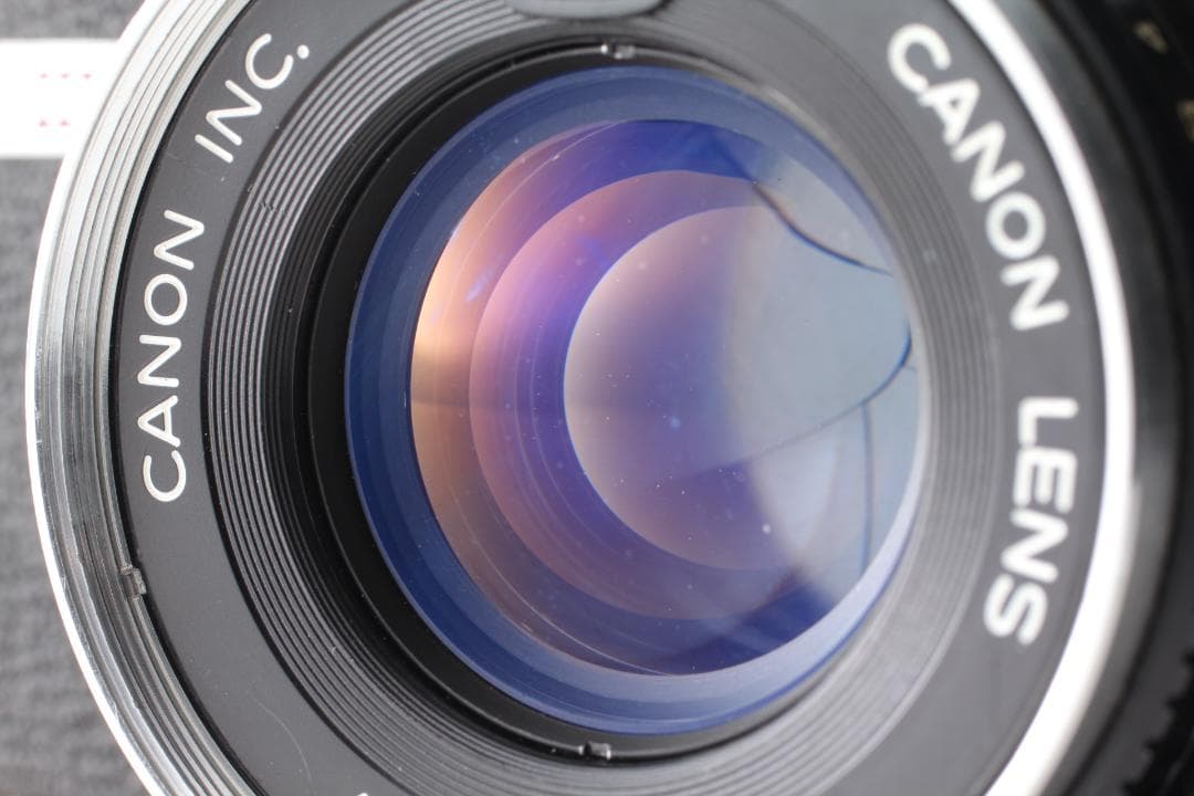 【整備済　美品】Canon Canonet QL17 GIIIブラック　1391