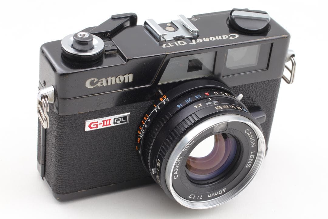 【整備済　美品】Canon Canonet QL17 GIIIブラック　1391