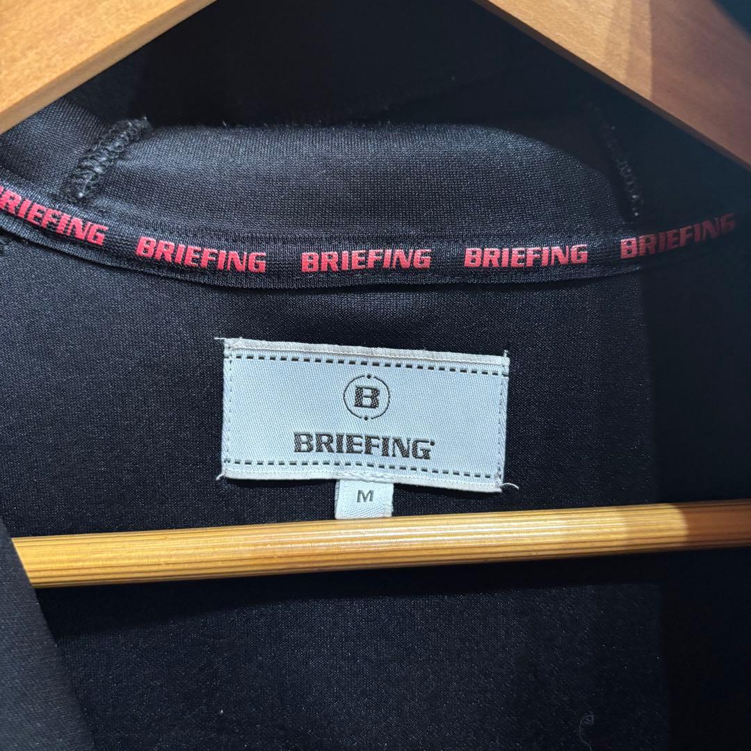 ブリーフィング WARM 3D LOGO PARKA 黒 M