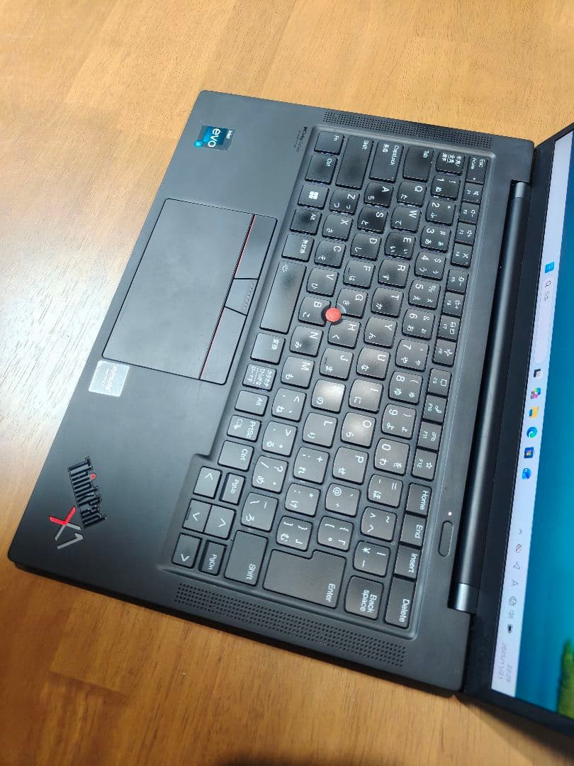 2022年式 Thinkpad X1 carbon gen10 i5/16GB③