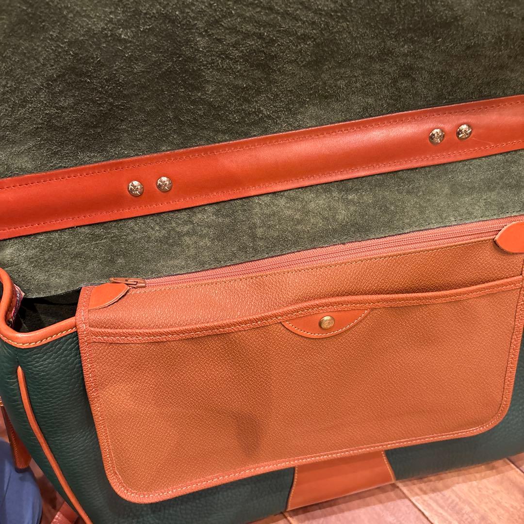 美品✨本革✨Dooney & Bourke✨レザー✨ショルダーバッグ✨グリーン