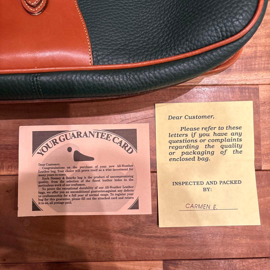 美品✨本革✨Dooney & Bourke✨レザー✨ショルダーバッグ✨グリーン