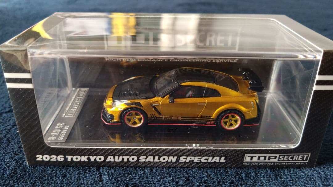 [限定・KKK]1/64 TOPSECRET 35GTR/R34 オートサロン