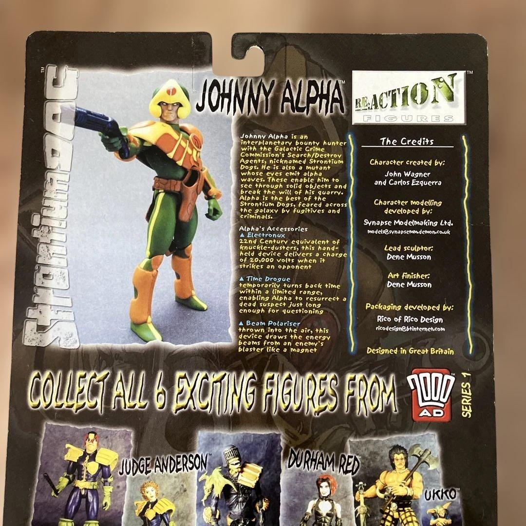 2000AD ジョニー　アルファ フィギュア　johnny alpha