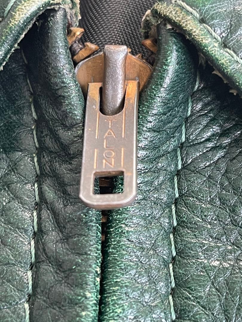 ヴィンテージ70'sレザージャケット glasswater革タグeastwest