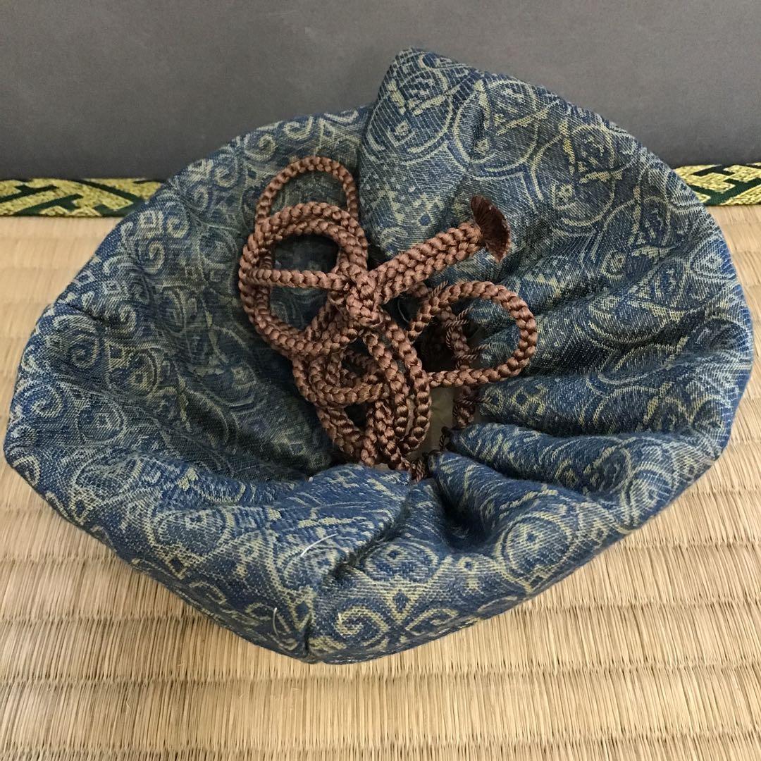 茶道具　茶碗　松唐草天目茶碗　清閑寺窯造　妙玄斎書付　共箱　N213CW