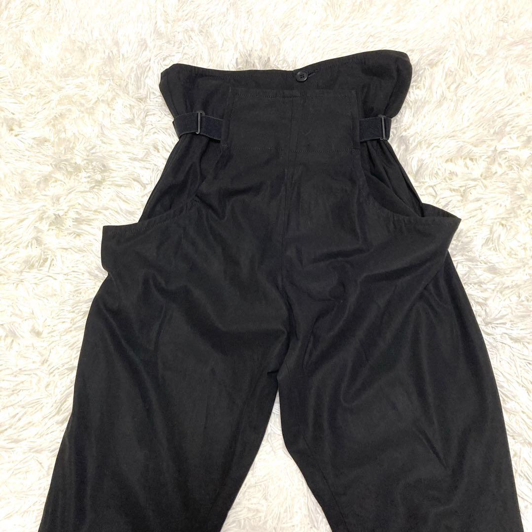 極美品✨リミフゥ　ヨウジヤマモト　変形サルエルパンツ　アジャスター　黒　S
