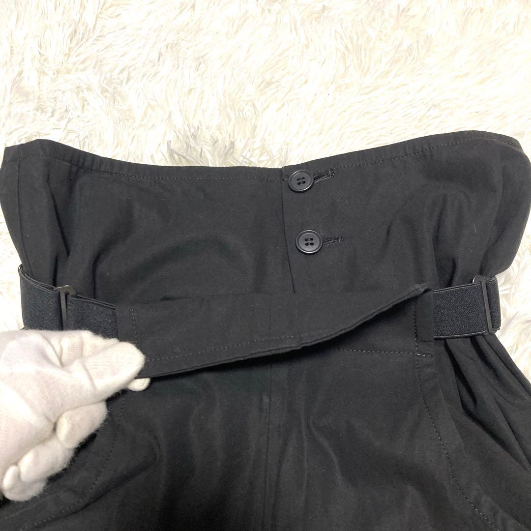 極美品✨リミフゥ　ヨウジヤマモト　変形サルエルパンツ　アジャスター　黒　S