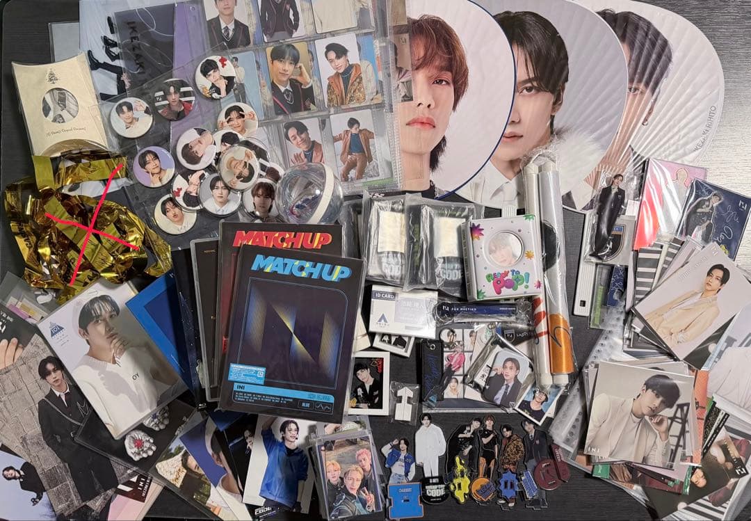 INI 池崎理人 まとめ売り アクスタ トレカ ポスカ アザジャ 缶バ