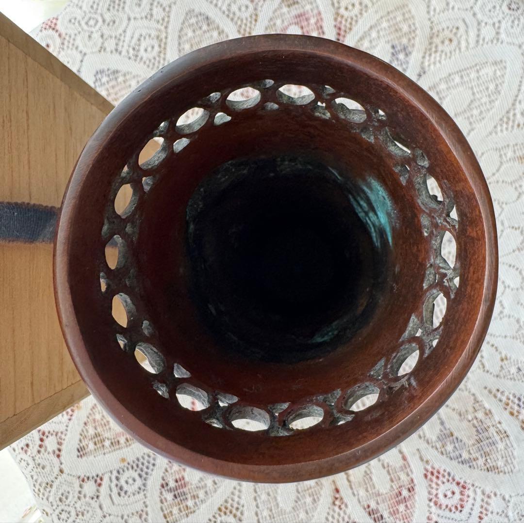 蝋型青銅　大森孝志　高岡銅器　花器花瓶