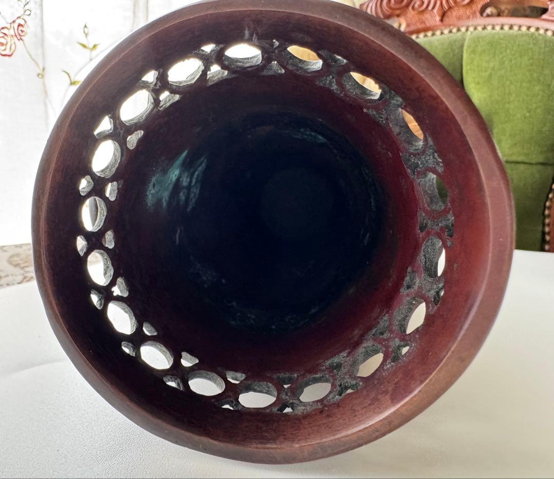 蝋型青銅　大森孝志　高岡銅器　花器花瓶