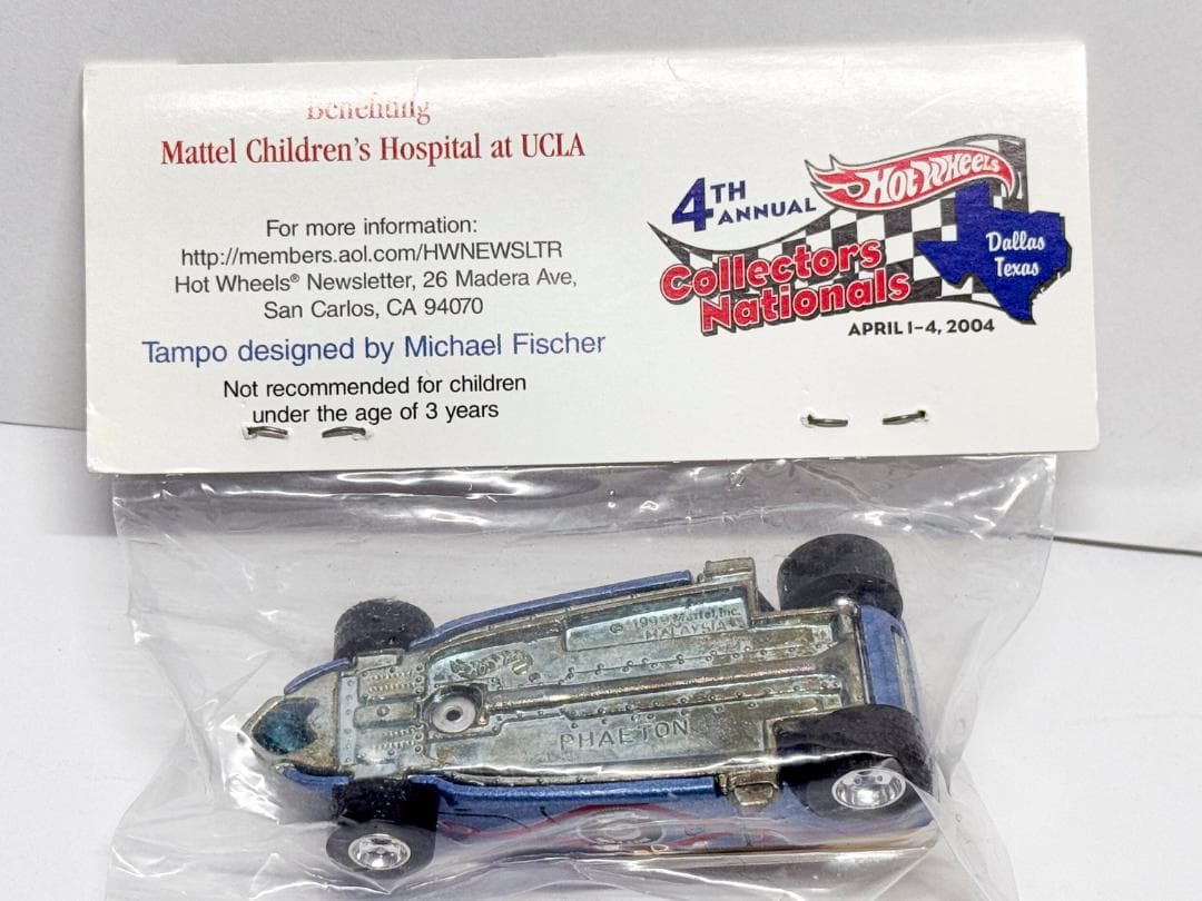 ホットウィール ★ PHAETON ★コンベンションカー ダラステキサス2004