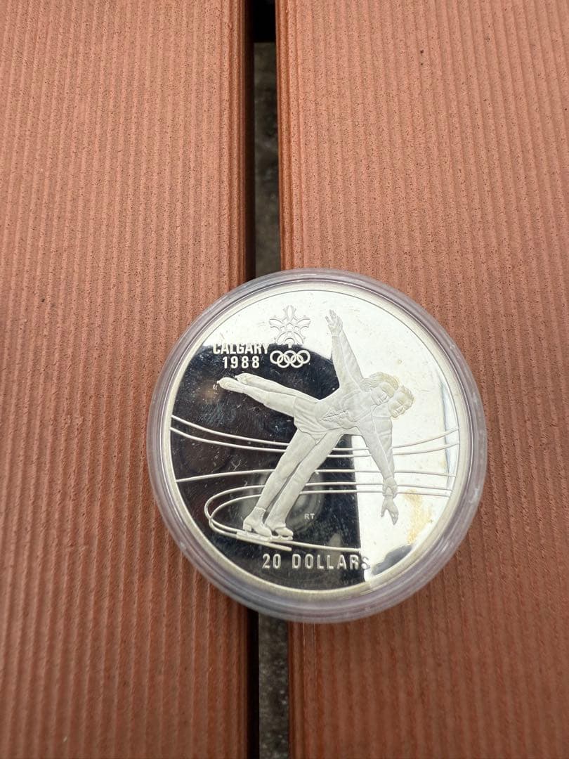 1987年 カナダ カルガリーオリンピック記念硬貨