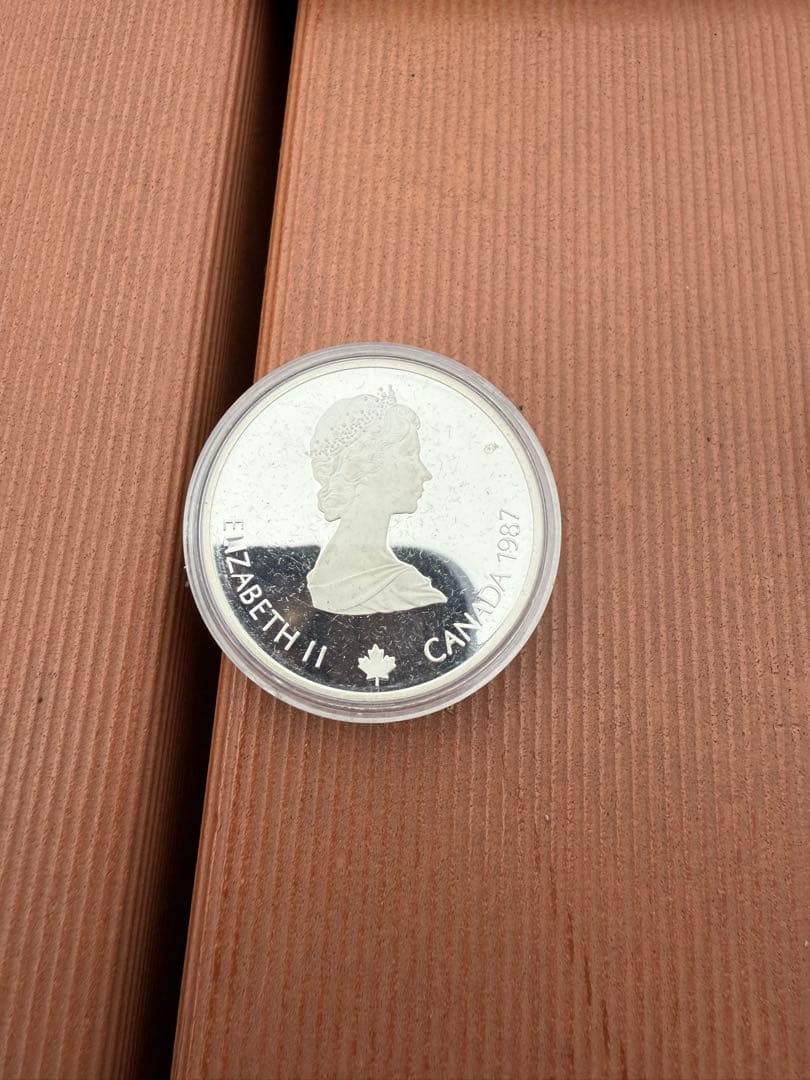 1987年 カナダ カルガリーオリンピック記念硬貨