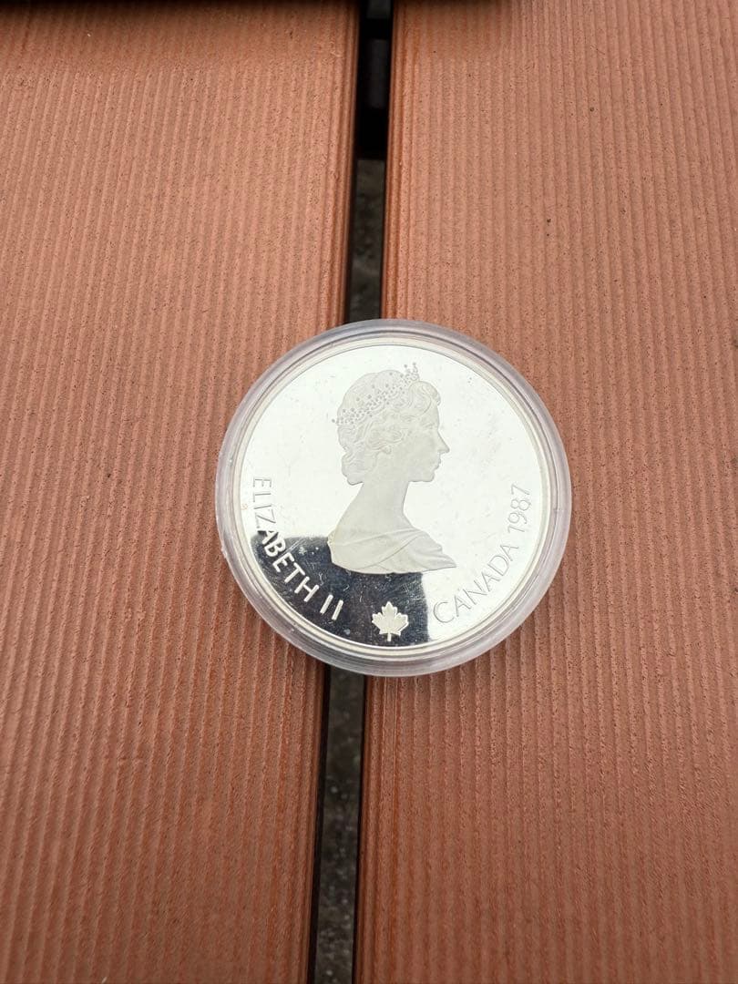 1987年 カナダ カルガリーオリンピック記念硬貨