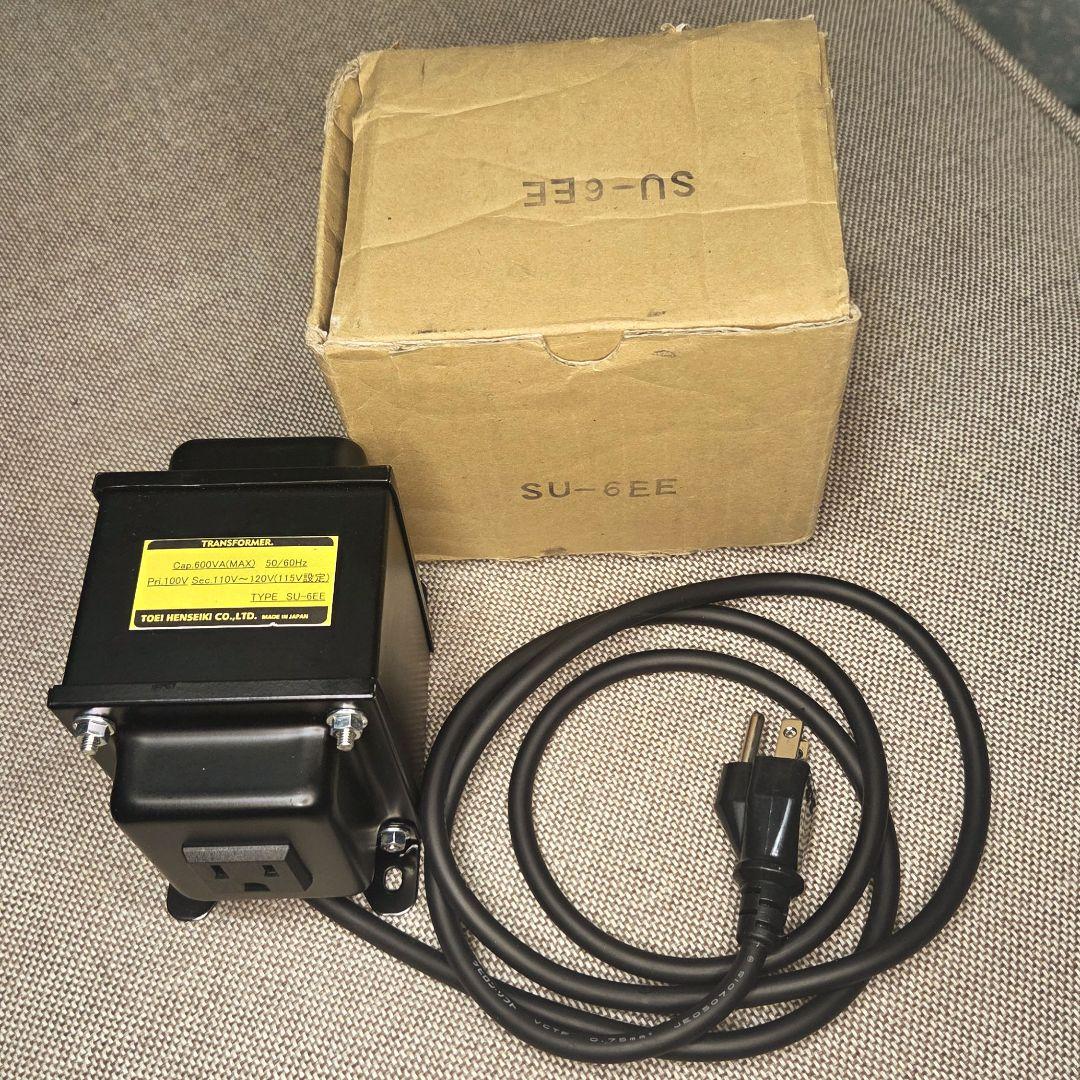 TOEI HENSEIKI 変圧器 SU-6EE　昇圧トランス