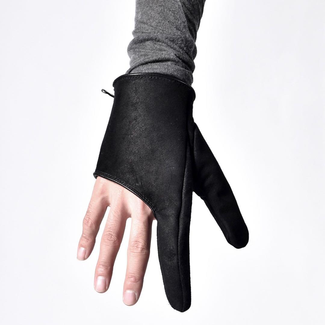 The Viridi-anne ビリジアン レザーグローブ 手袋 ヌバック