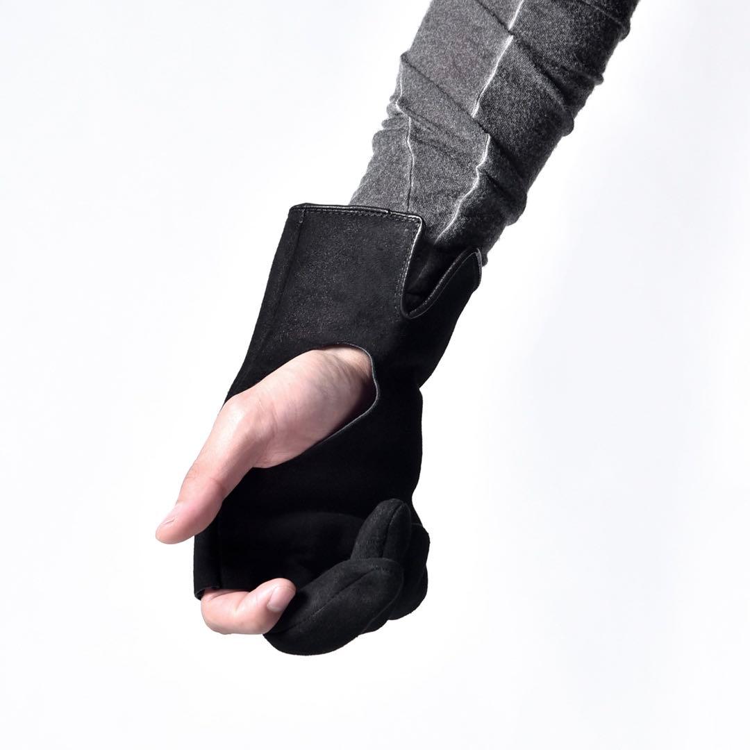 The Viridi-anne ビリジアン レザーグローブ 手袋 ヌバック