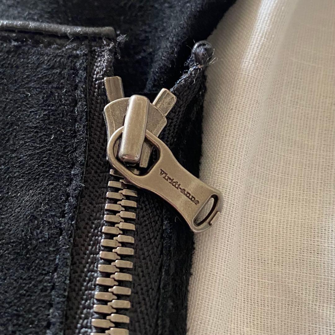 The Viridi-anne ビリジアン レザーグローブ 手袋 ヌバック