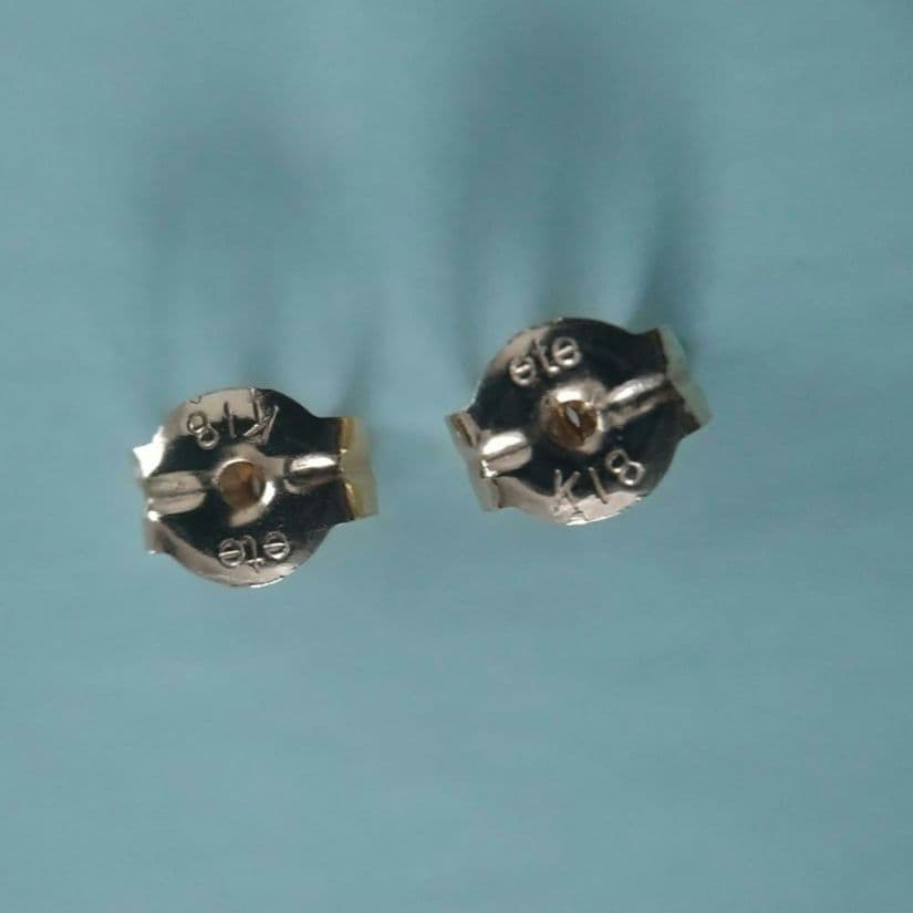 【美品】エテ K18 YG パール ピアス ete 現行品