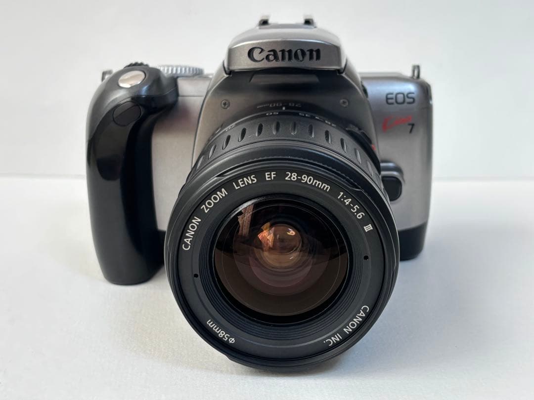 フィルム一眼レフ Canon EOSKiss7 28-90mmレンズ付き