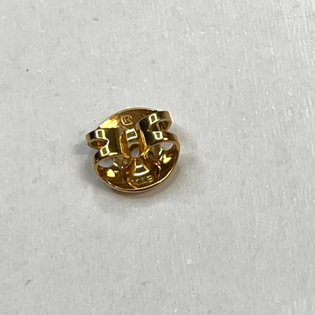 MIKIMOTO ベビーパールピアス　K18 イエローゴールド　ミキモト　箱付