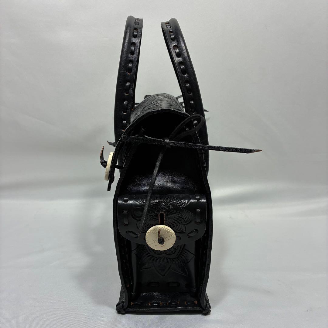 【美品】 Carving tribes Maestra S ハンドバッグ 黒
