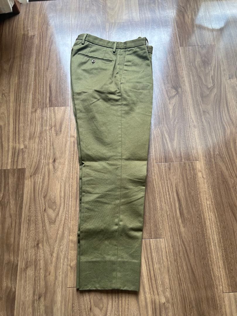 INCOTEX TAPERED FIT テーパードチノパン