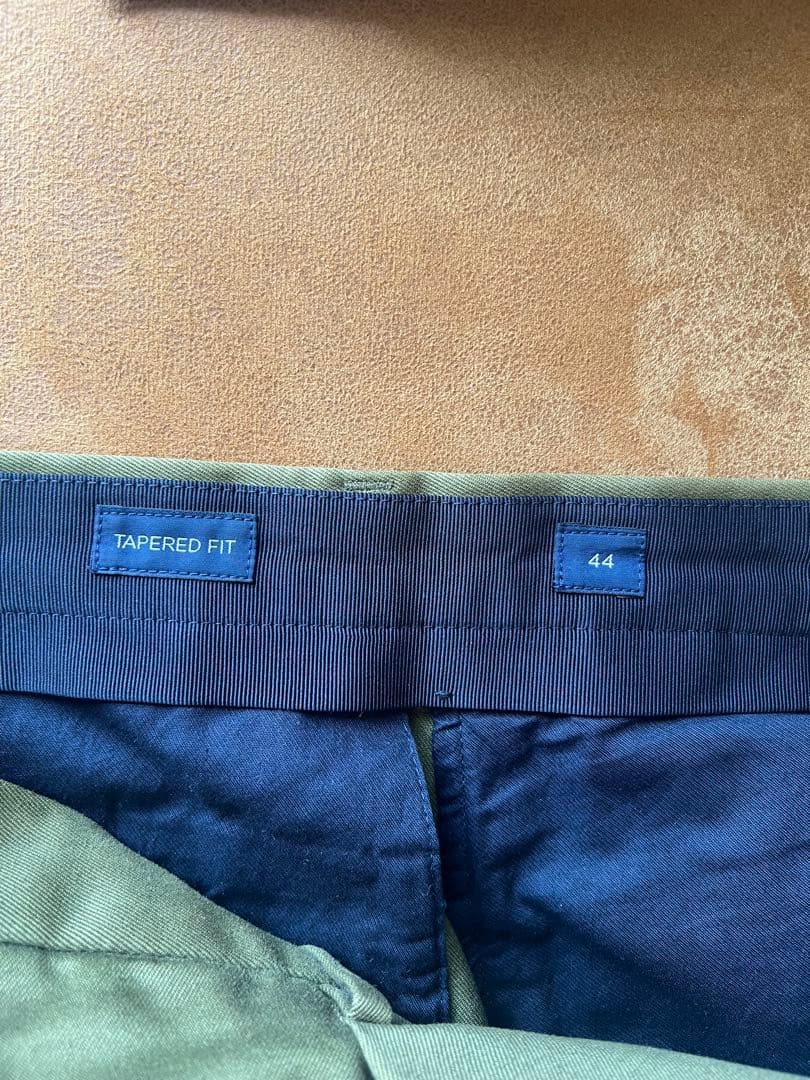 INCOTEX TAPERED FIT テーパードチノパン