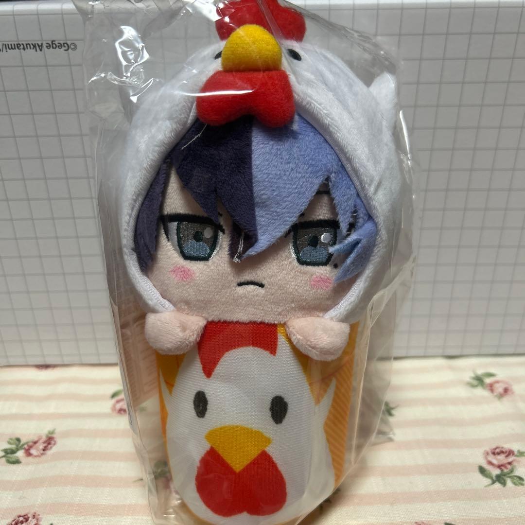 ゆ*。様 プロセカ青柳冬弥からあげクンぬいぐるみ新品