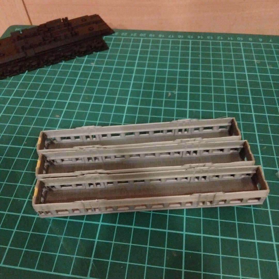 タイ　THNタイプ気動車　鉄道模型（Nゲージ）キット　3両セット