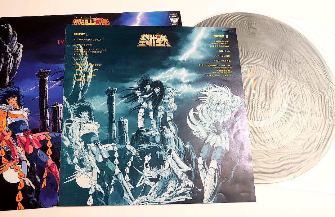 聖闘士星矢　音楽集Ⅲ　LPレコード　車田正美　TVオリジナルサウンドトラック