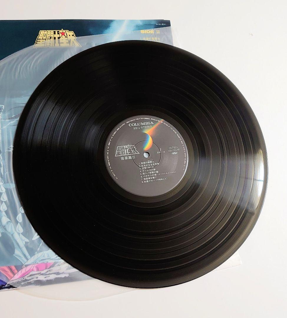 聖闘士星矢　音楽集Ⅲ　LPレコード　車田正美　TVオリジナルサウンドトラック