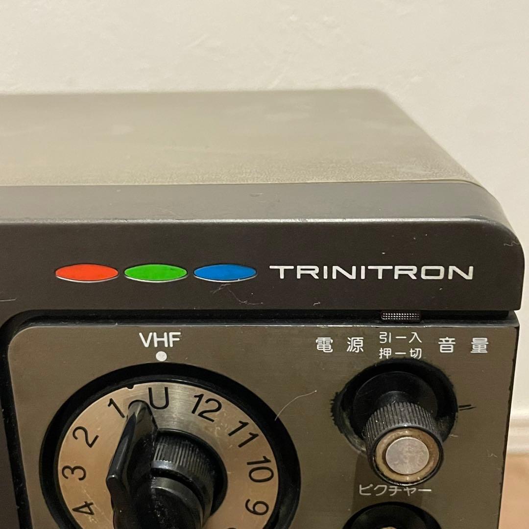 レトロ SONY TRINITRON ブラウン管 カラーテレビ KV-13A3