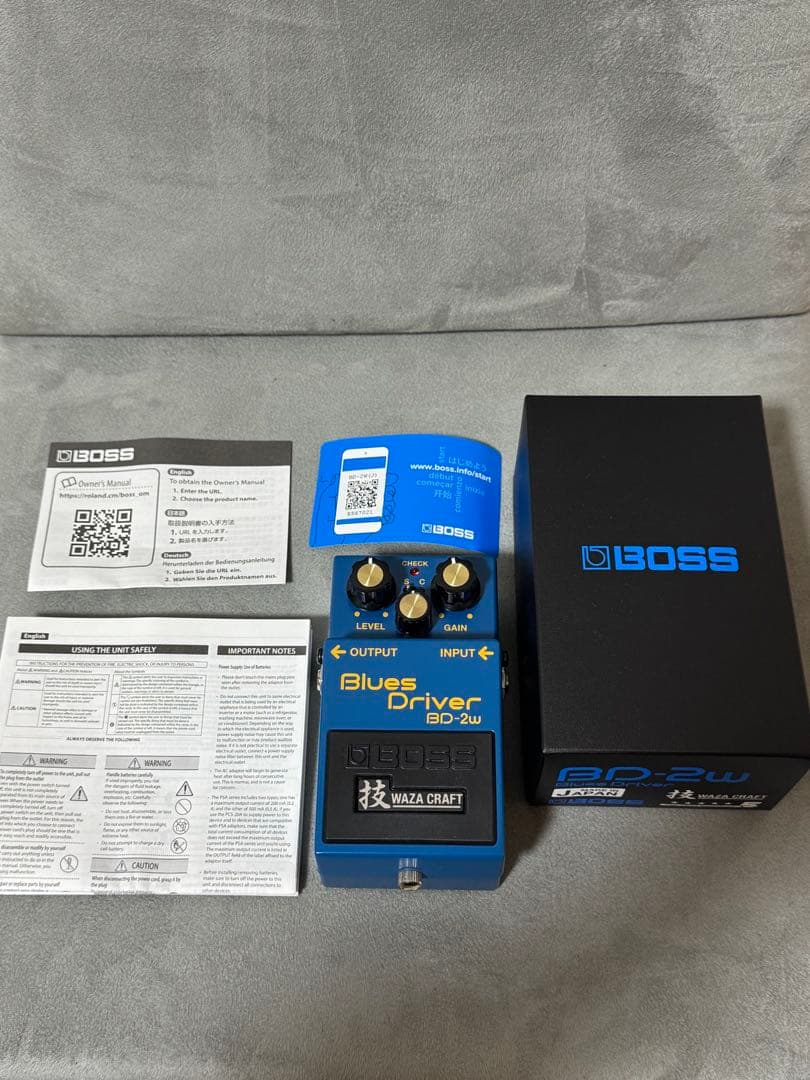 BOSS BD-2W Blues D 技クラフト（日本製）