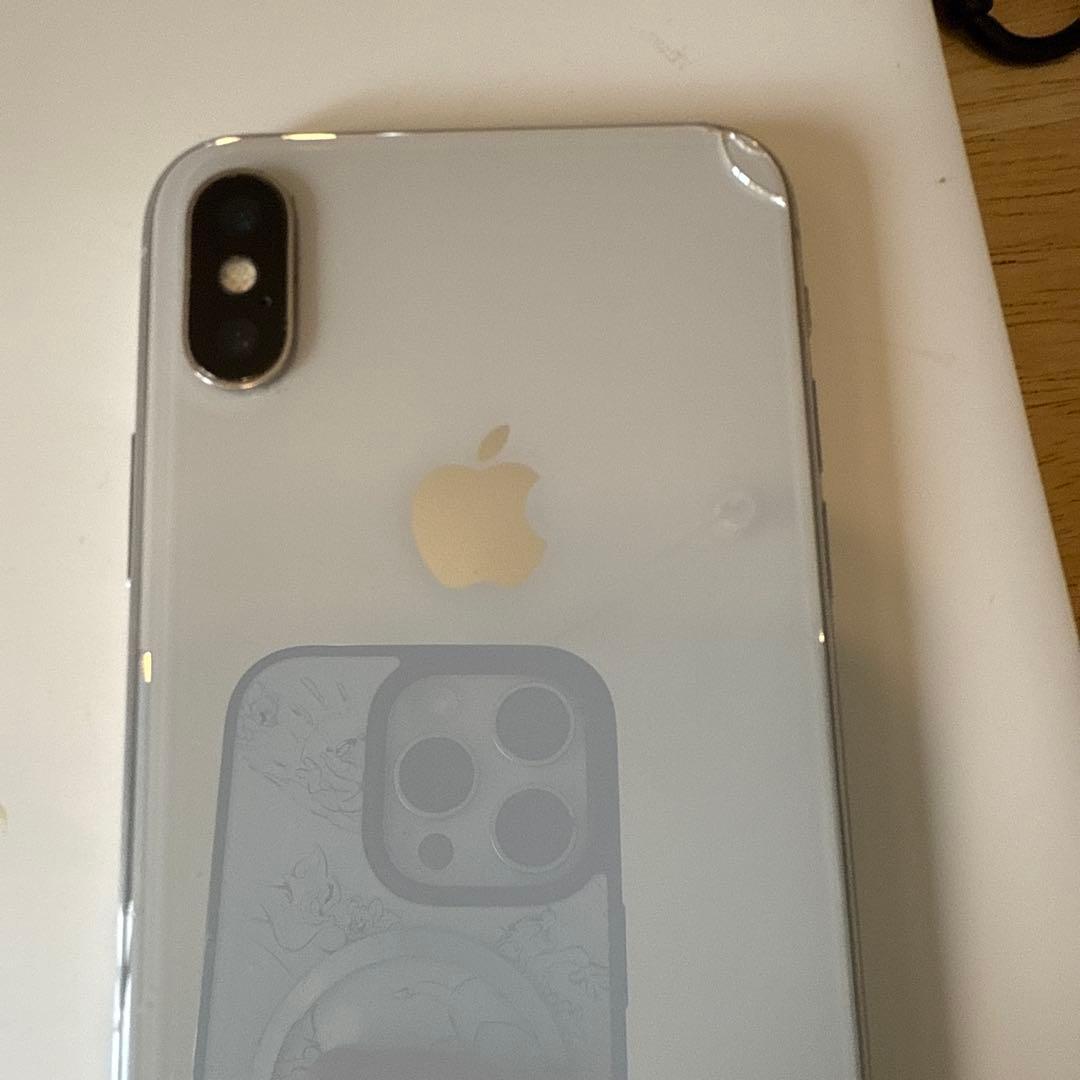 Apple iPhone X シルバー 本体　64GB