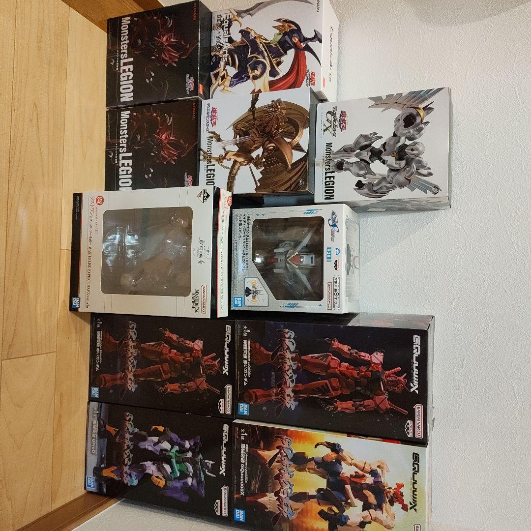 遊戯王、ガンダムフィギュアセット