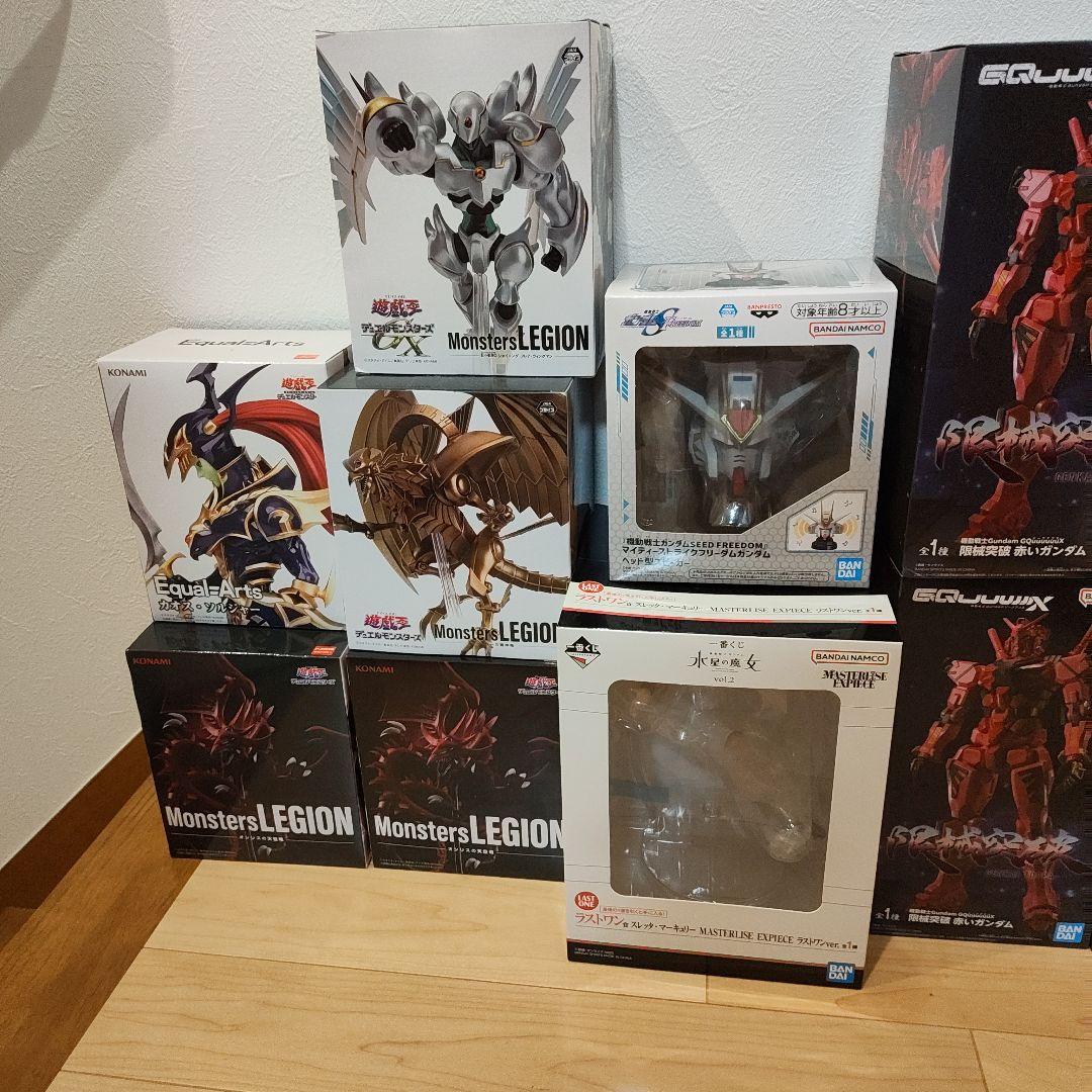 遊戯王、ガンダムフィギュアセット