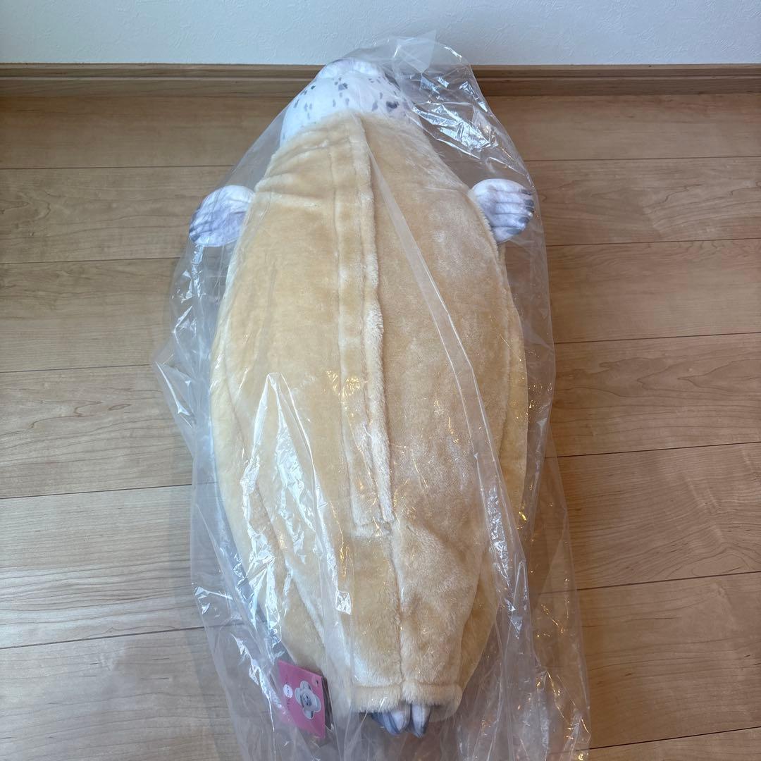 【廃盤品】YOU+MORE! 換毛期　アザラシ　ぬいぐるみ　フェリシモ　東武動物